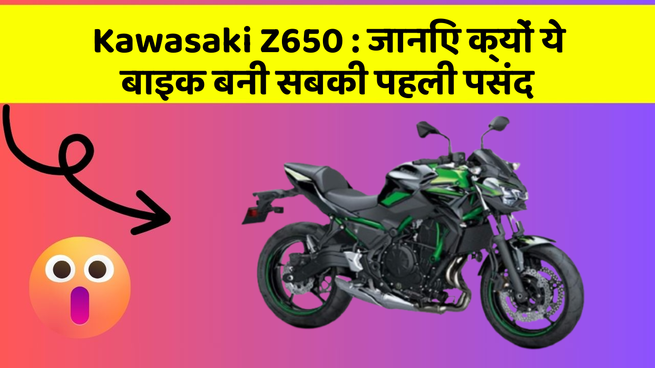 Kawasaki Z650: जानिए क्यों ये बाइक बनी सबकी पहली पसंद
